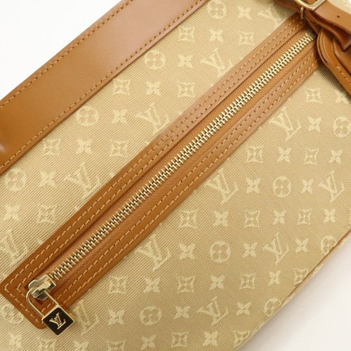 echt Louis Vuitton Monogramm Mini Lucille PM Handtasche beige M92684 gebraucht kostenloser Versand - Bild 18 von 24