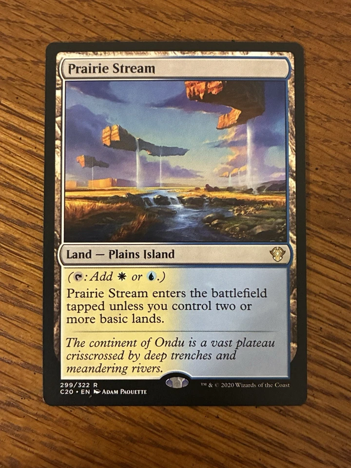 mtg prairie stream crimson vow commander. M2 - Image 2 of 2