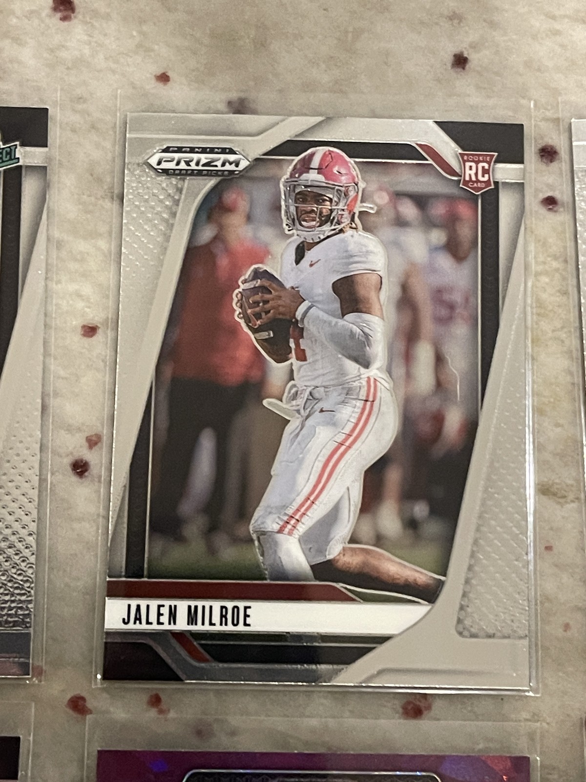 2025 Panini Prizm Draft Picks Jalen Milroe Base Rookie RC 5