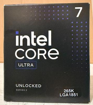 Intel Core Ultra 7 265k Processor 5.50 GHz Boxed CPU SRQCW