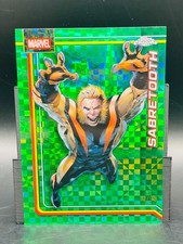 2026 Topps Chrome Marvel - #144 Sabretooth Green X-Fractor /99