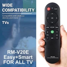 Universal LED LCD TV Remote Control RM-V20E Easy Smart For ALL Tvs For Hisense