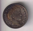 1914-D BARBER DIME 90% SILVER DENVER MINT 10¢ UNITED STATES AMERICA USA SILVER
