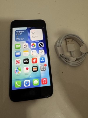 Apple iPhone SE 3rd Gen 2022 - 64GB - Midnight Unlocked A2595 (CDMA + GSM)