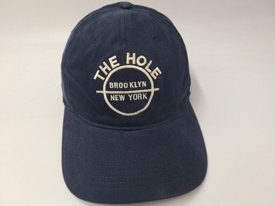 Nike The Hole Brooklyn New York Battlegrounds 40 Flex Fitted OSFA Hat Cap Blue