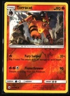 Torracat 2017 Pokemon #25/149  Holo
