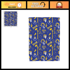 Cozy Polar Fleece Blanket 50'' x 60'' - Los Angeles Rams Collage Icons Design