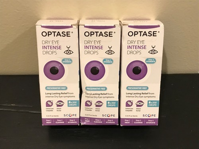 #ad #ad EXP 04 2026 3 Box Lot Optase Dry Eye Intense Drops 0.33 fl oz $36.95
