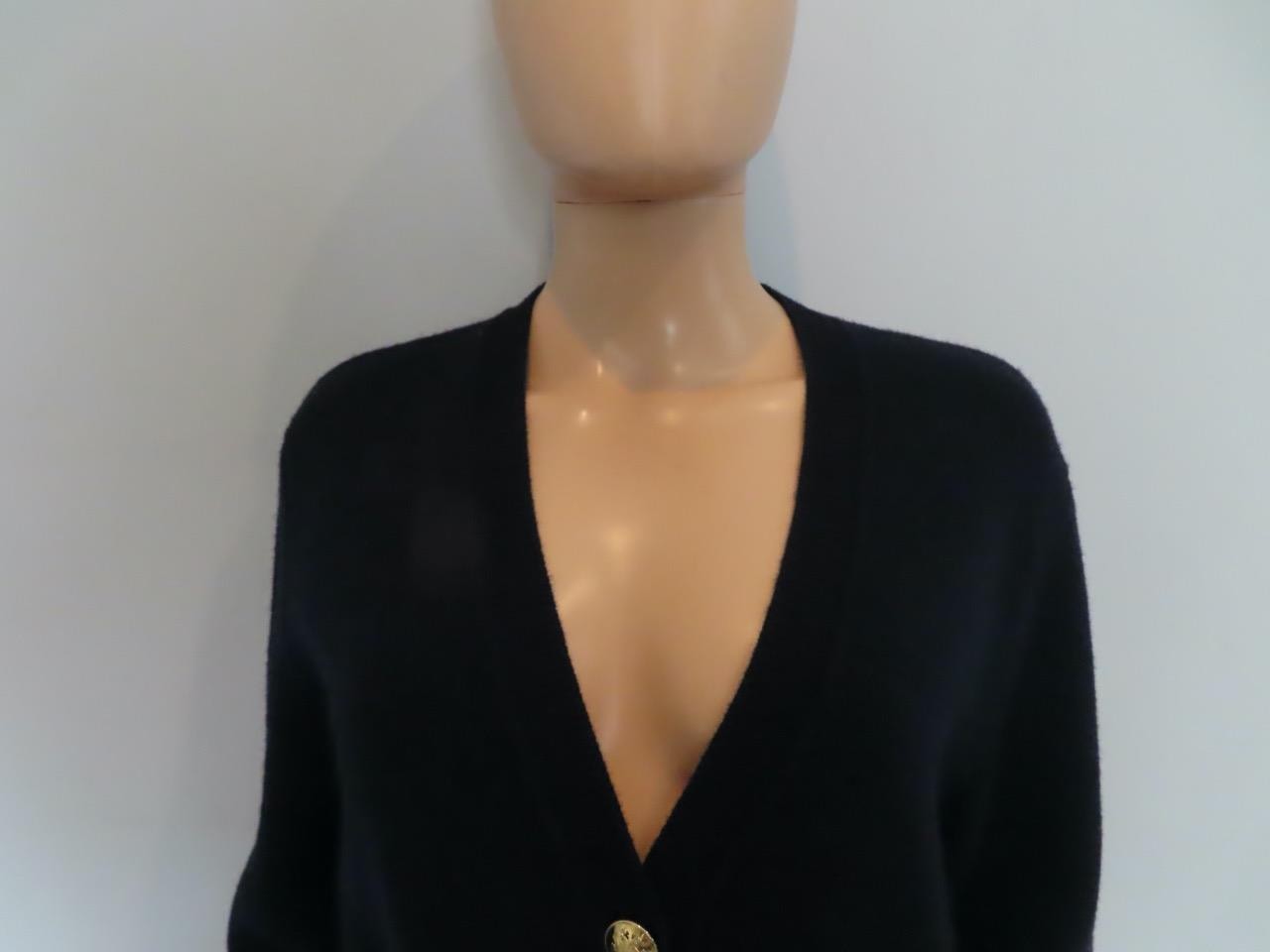 NWT NILI LOTAN Dark Navy Alani Cardigan Sweater Size XS image 5