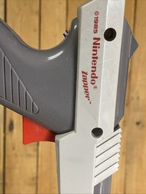 NINTENDO Beer Tap Handle  Zapper Gun Pistol NES Arcade Barcade Video Games Gray