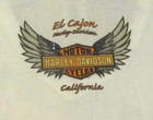 Harley Davidson White Women's M Top T- Shirt Biker 1993 El Cajon, California CA — photo 5
