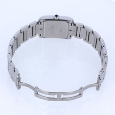 CARTIER Tank Fran aise MM Date Watch W51011Q3 Boys Stainless Steel Silver Boys U 4