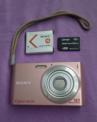 Sony Cyber Shot DSC-W510 12.1MP Digital Camera 4x Optical Zoom Works Please Read