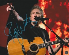 Roger Waters Signed Autographed Pink Floyd 8x10 Photo with COA/MatchingHologram