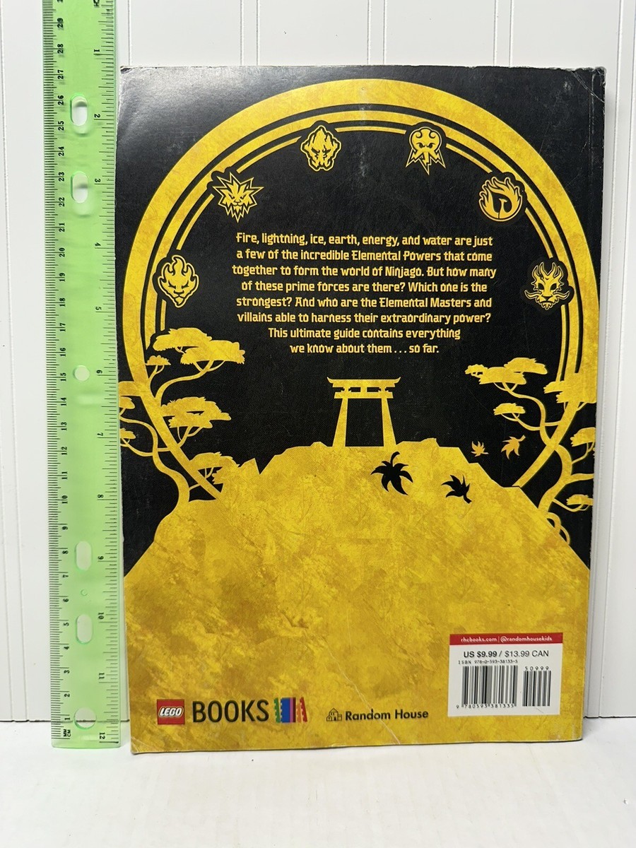 The Book of Elemental Powers (LEGO Ninjago) Paperback By Random