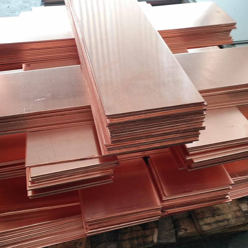 Kupferschiene 99% Rein - 1.5mm X 10mm X 500mm Reines Kupferblech