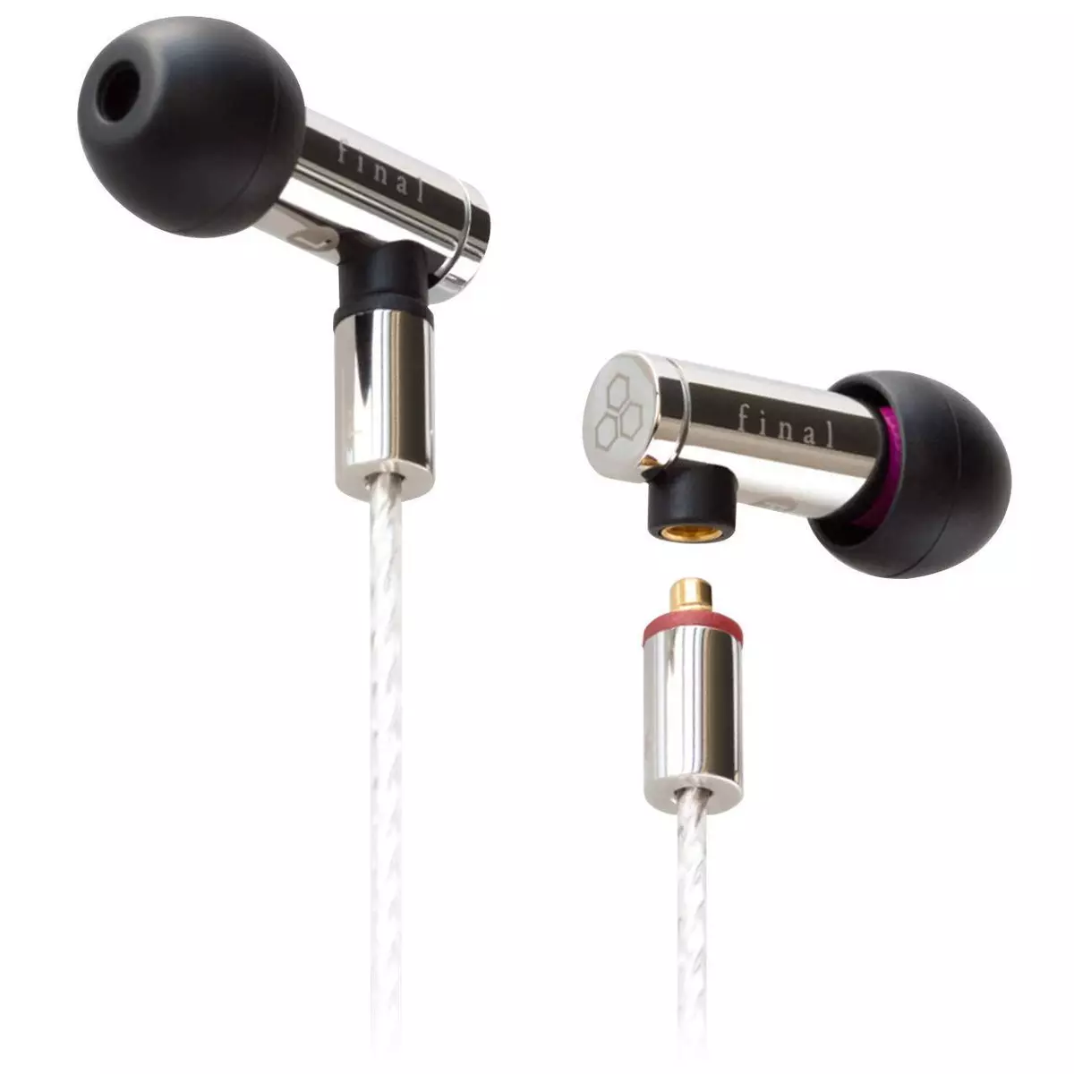 FINAL AUDIO E5000 Hi Res In-Ear Earphones Headphones IEM Earbuds