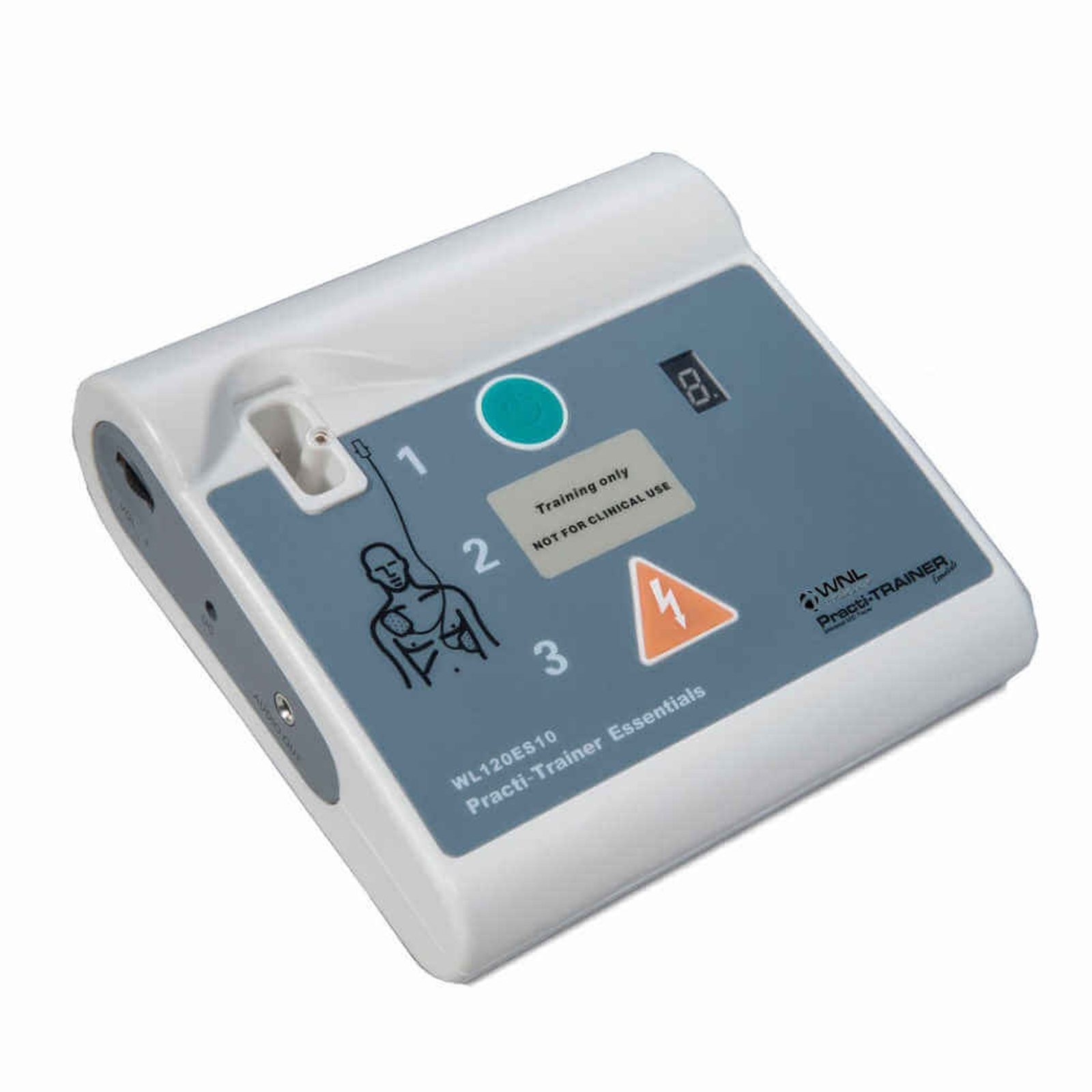 AED PractiTrainer ESSENTIALS CPR defibrillator training unit, WNL