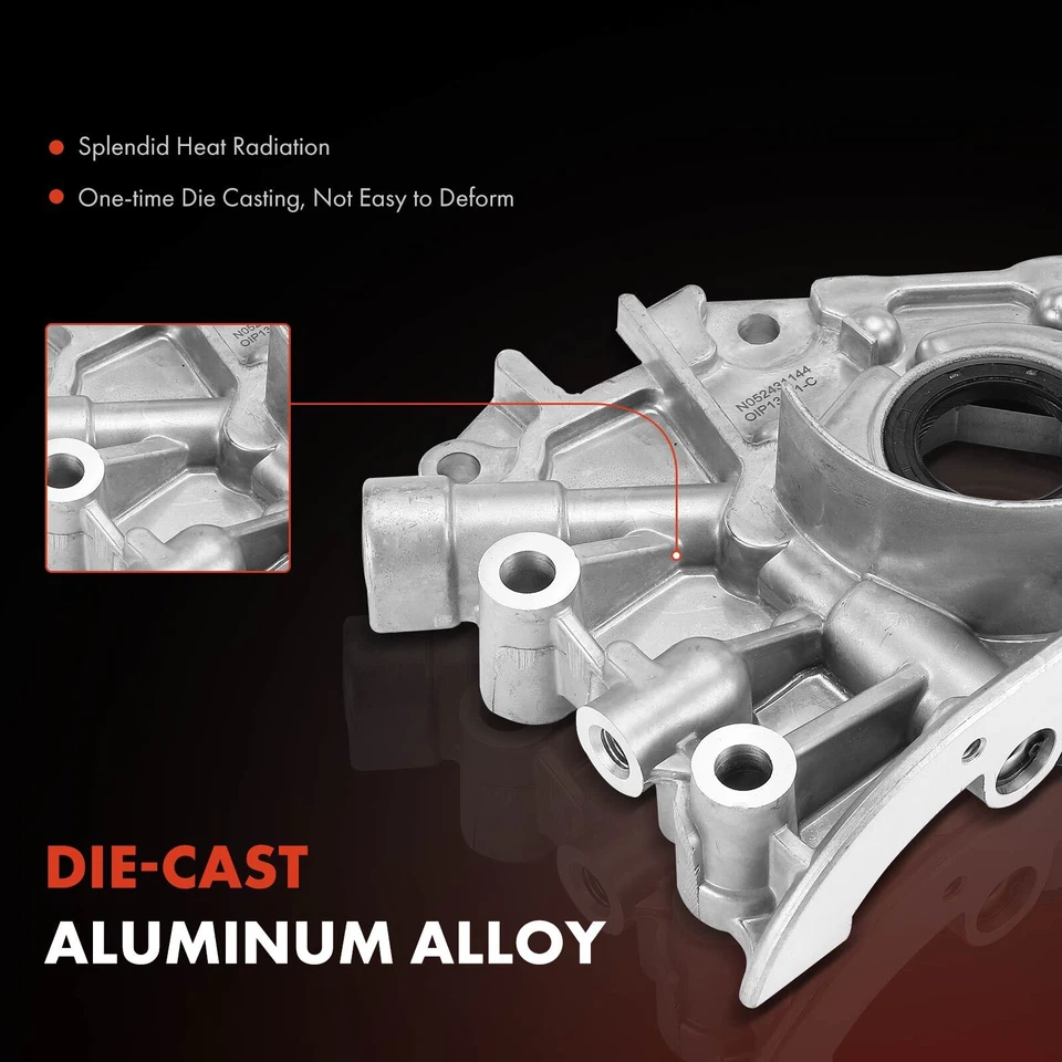 1x New Engine Oil Pump for Kia Sportage 1995 1996 1997 1998 1999-2002 L4 2.0L - Image 3 of 4