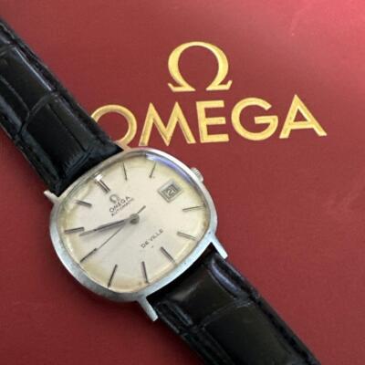 Omega De Ville Cal.1022 Vintage Overhaul Date Automatic Mens Watch
