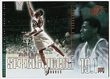 2000-01 SPX SPXCITEMENT #S16 ANTONO MCDYESS Denver Nuggets Basketball Card