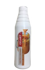 Gelart -  1 KG Salted Caramel - Ice Cream, Sweet & Desserts Topping Sauce
