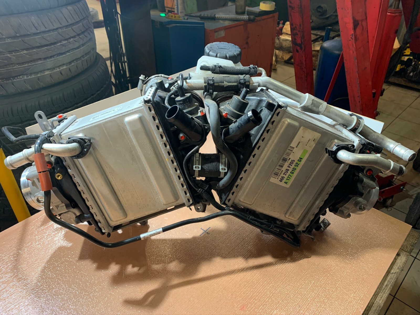 Mercedes Benz AMG Inter Cooler A1770901114 Genuine OEM A1770901214  