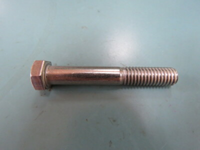 MCMASTER-CARR  92198A634 Qty of 20 per Lot 18-8 Stainless Steel Hex Head Screw,