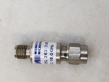 Midwest Microwave 263-3, DC-18GHz, SMA M/F , 3 dB Attenuator, Miniature type