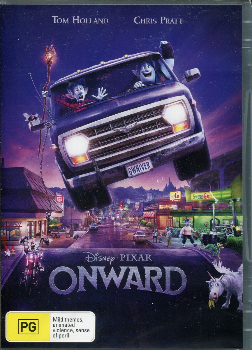 Onward DVD NEW Region Tom Holland Chris Pratt Australia
