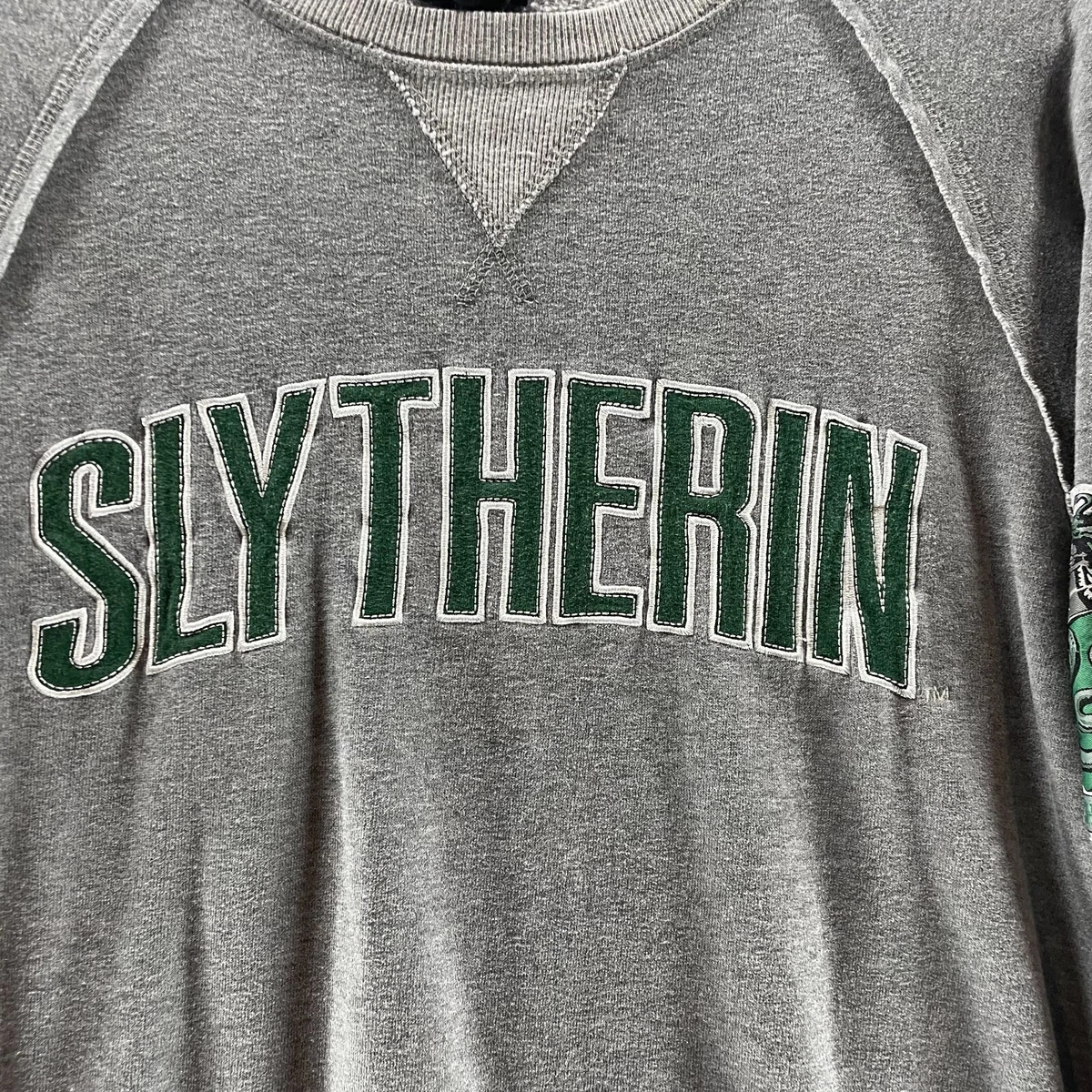 Slytherin sweatshirt hotsell grey