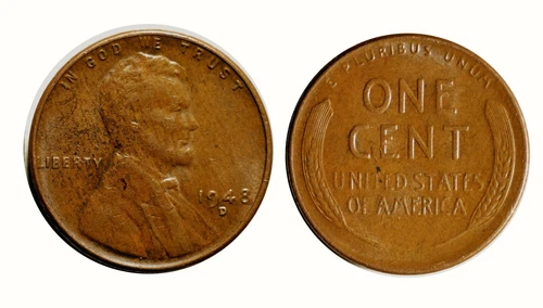 1948-D/D  Lincoln Cent RPM  - Wexler WRPM-018 - XF  #393