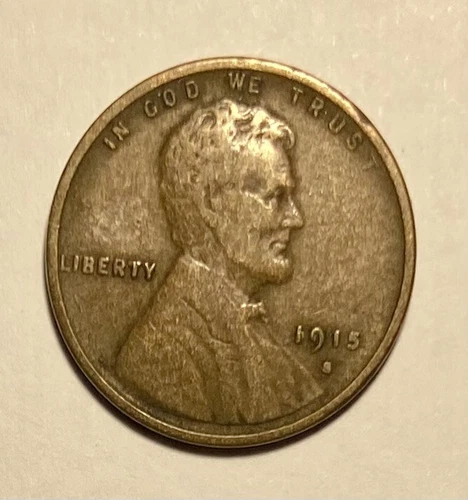 1915 s lincoln cent Fine semi Key Date