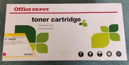 Office Depot Color Laserjet Print Cartridge Q6003A - Magenta - HP compatible.  - Picture 1 of 2