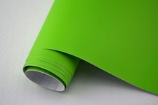 7,5€/m² Auto Folie GRÜN MATT 700 x 152 cm 3D Klebefolie flexibel