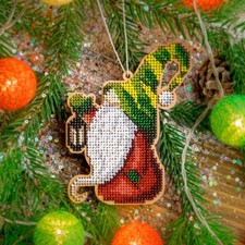 Wonderland Crafts Set for embroidery with beads on wood FLK-502