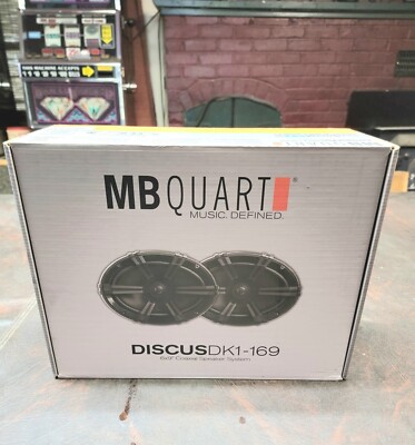 MB QUART DK1-169 BRAND NEW-- 6X9 SPEAKERS- 