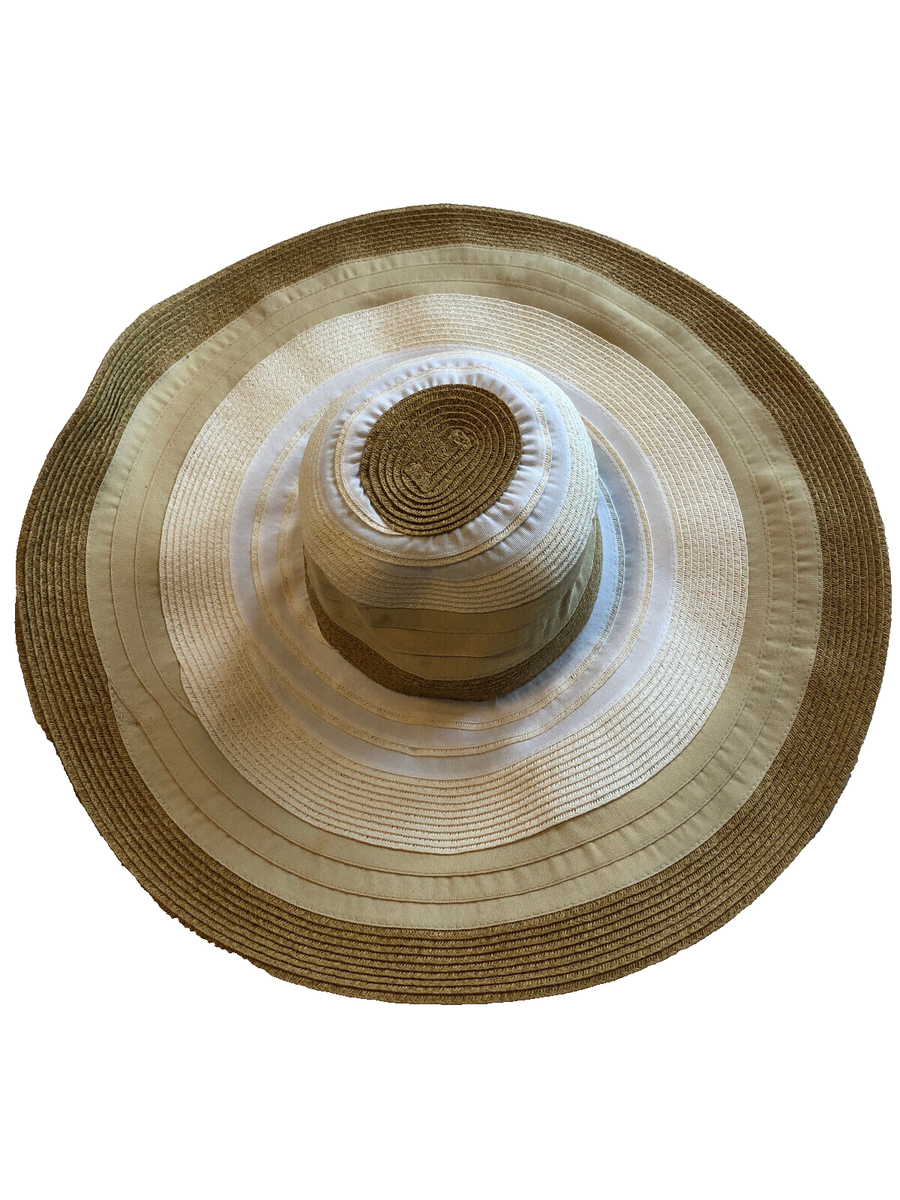 August Large Wide Brim Straw Sun Hat 6‑Inch Brim Low Crown Gus Hat – Guatemalan Palm | SunBody main image 4