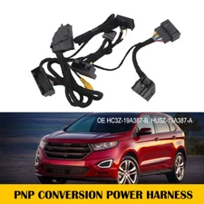 Plug & 4" TO Play Car 8" PNP Conversion Power Harness For 2013-2017 Ford Fusion