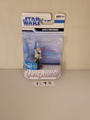 ASAJJ VENTRESS BATTLE PACK UNLEASHED STAR WARS WALMART EXCLUSIVE 1i9S3