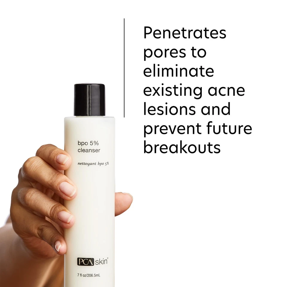 Limpiador facial para acné PCA Skin BPO 5 % 7 OZ EXP 08/2027 *Nuevo en caja* Foto 3 de 4