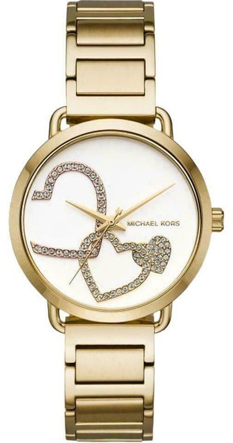 michael kors heart watch