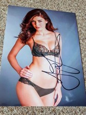 Angela Martini - oryginalny osobisty autograf na seksownym zdjęciu