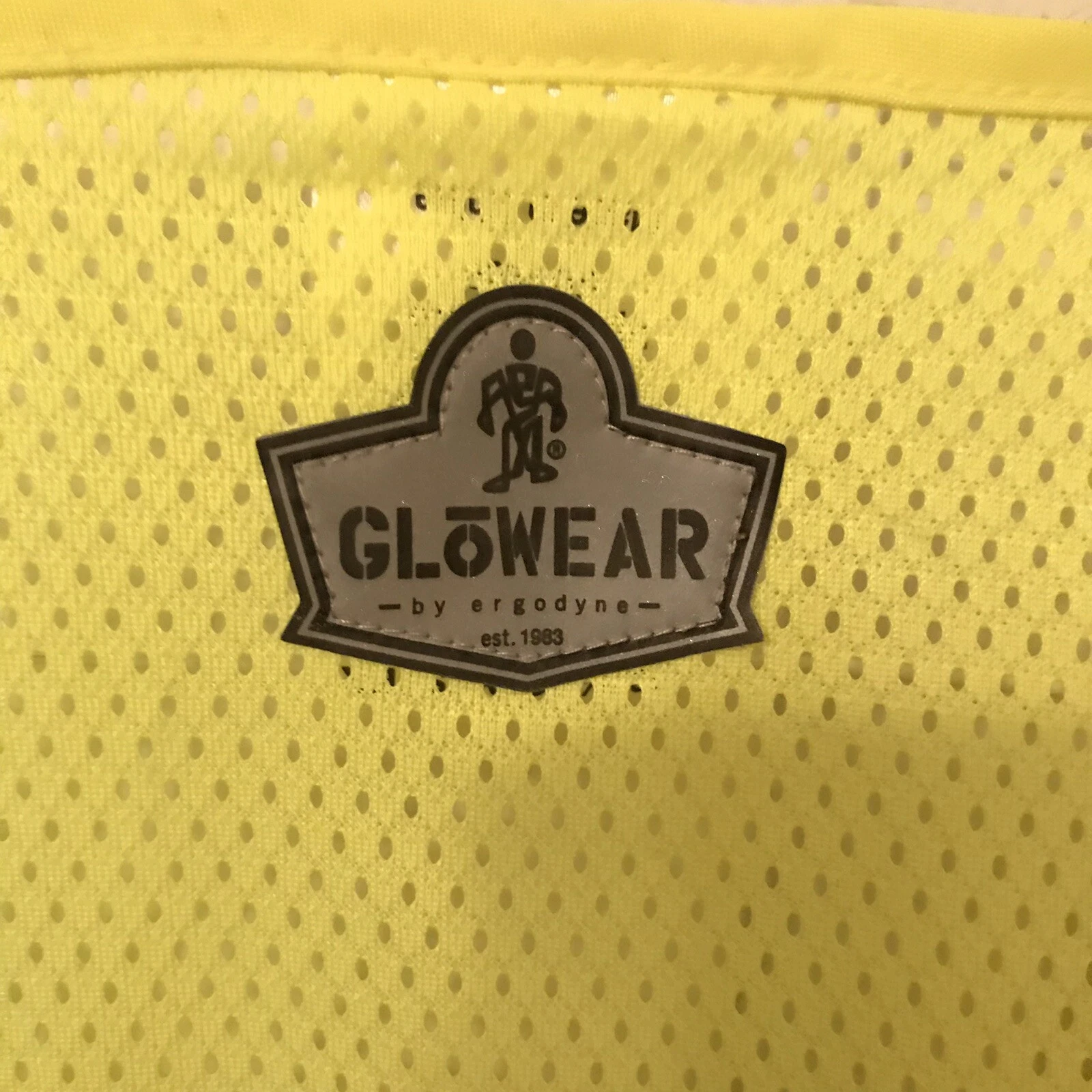 Glowear By Ergodyne Neon Yellow Safety Vest - product detail image 4