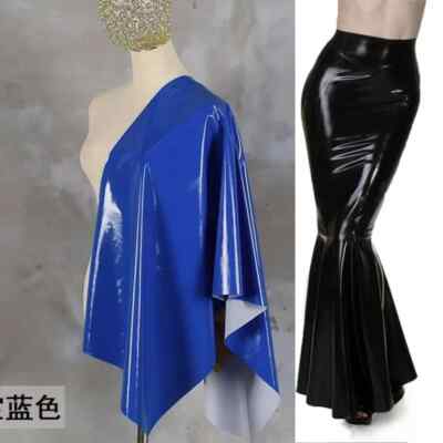 Sexy PU Faux Leather Long Pencil Flare Skirt for Women Party Maxi Bodycon Skirts