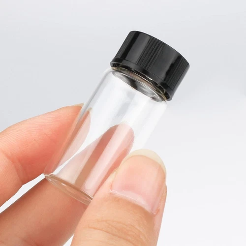 10 Stück 3ml Mini kleine Klarglasflaschen leer Probenfläschchen Gläser mit Schraubverschluss - Bild 9 von 12