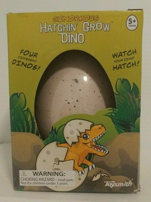 toysmith hatchin grow dino egg