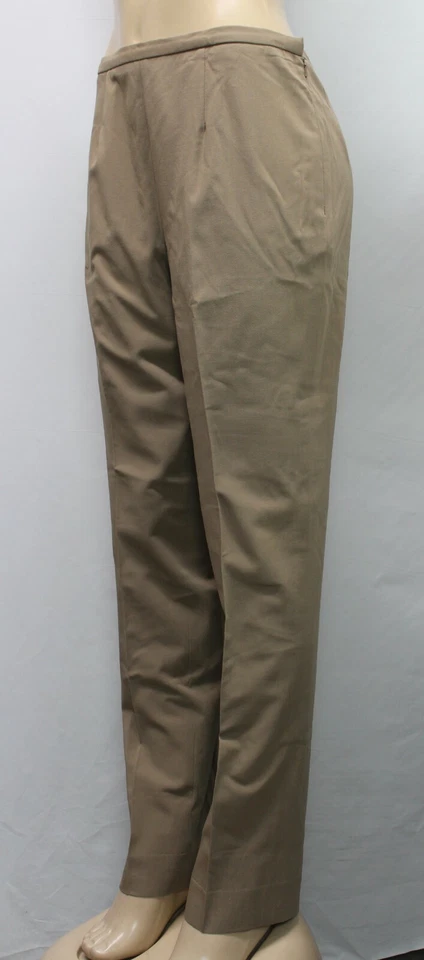 Pantalones para mujer Worth elásticos forrados en marrón talla 8 Foto 4 de 4