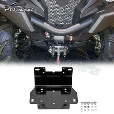 Steel Winch Mounting Bracket Kit For Yamaha Grizzly 700 Kodiak 700 2016-2025