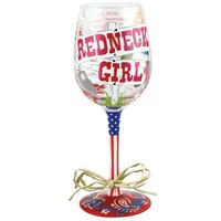 Lolita From Enesco Wine Glass, Redneck Girl, New, Free Shipping on sale Lolita From Enesco Wine Glass, Redneck Girl, New, Free Shipping on sale